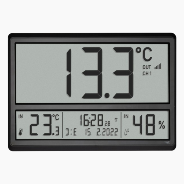 Finnish thermometer | 7650 wireless thermometer with large display