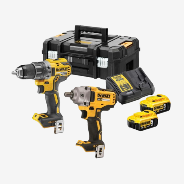 DeWalt | XR DCK2077P2T 18V 5Ah akkukonesarja