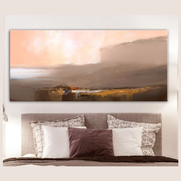 Artgeist | Last Step Brown Wide taulu- koko 100x45