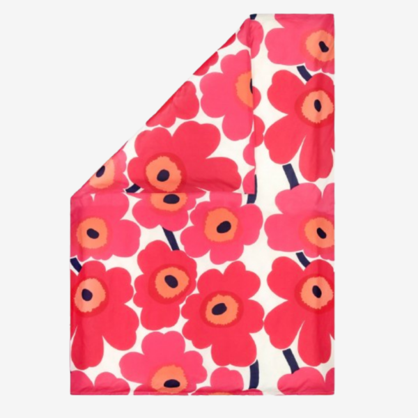 Marimekko | 3X Unikko Pussilakana 150x210 Cm & 3X Unikko Tyynyliina 50x60 Cm