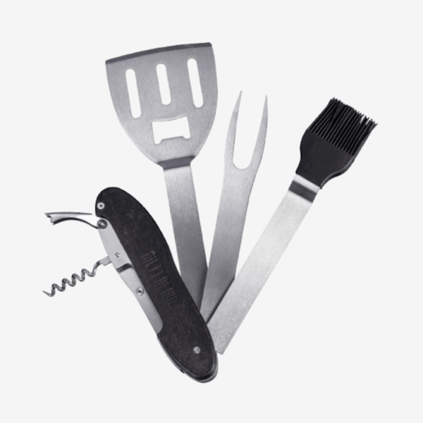 Billebeino | BBQ multitool, musta ja rosteri