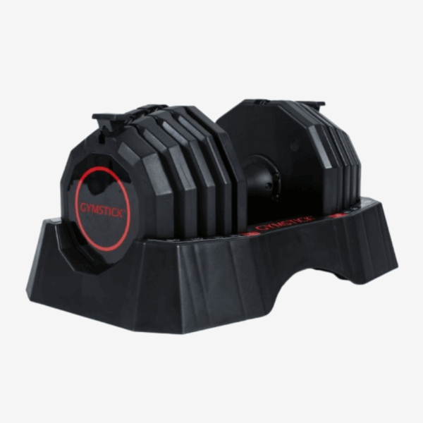 Gymstick | Quick-Lock Adjustable Dumbbell, 22.5 kg