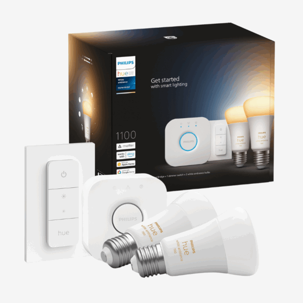 Philips | Hue Starter kit, White ambiance, E27