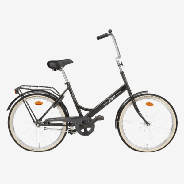 Helkama | Jopo Bicycle, 24", 1-speed, Black
