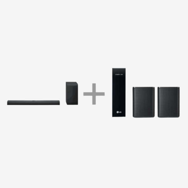 LG | S70TY 3.1.1 Dolby Atmos Soundbar Audio System + LG SPK8 2.0 Wireless Rear Speakers - Bundle