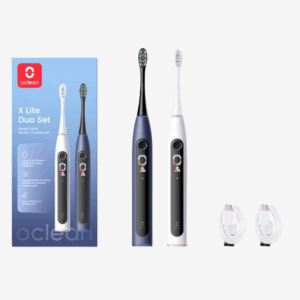 Oclean | X Lite Smart Sonic Duo Set Electric Toothbrush, Grey and Blue