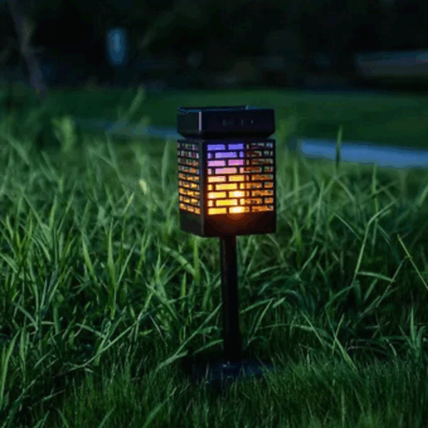 Enne | Flame Lantern Light with UV Mosquito Trap, Solar Powered - Image 2