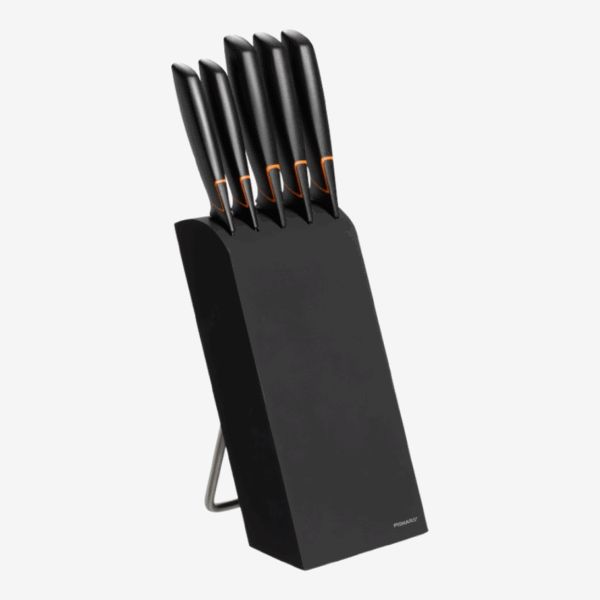 Fiskars | Edge knife holder + knife set, 5 pcs