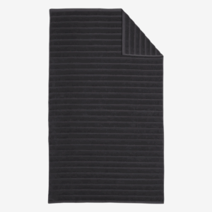 Ratia | Bath towel Texture, Dark Grey 70 X 140cm