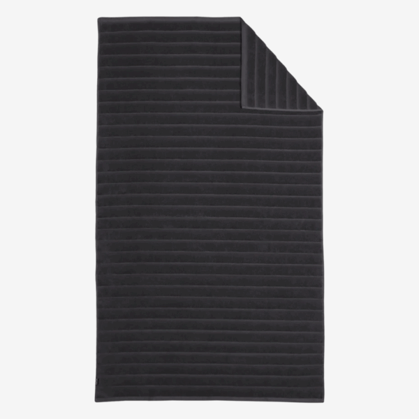 Ratia | Bath towel Texture, Dark Grey 70 X 140cm