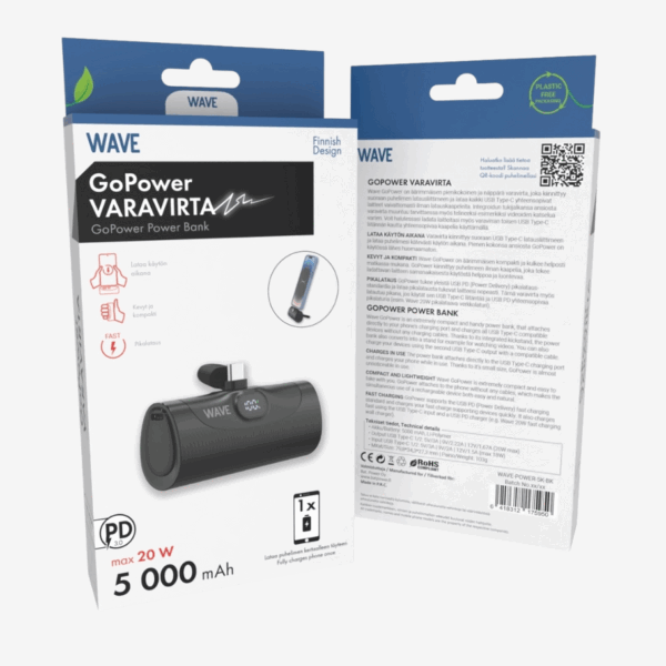 Wave | GoPower Power Bank, 5000 mAh - Image 2