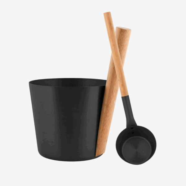 Rento | Sauna Bucket & Ladle Set
