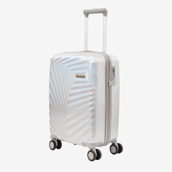 Feru | Palisade 55 cm Suitcase, Hologram Silver