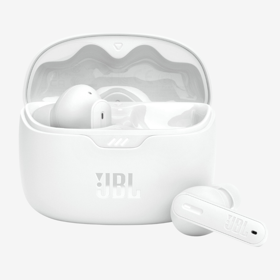 JBL | Tune Beam Noise-Canceling In-Ear Headphones, white