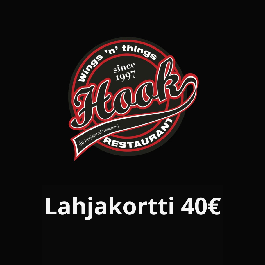 Wing Restaurant Hook | Gift Card 40€