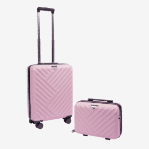 Feru | Malibu 55 cm -matkalaukku ja pikkulaukku, liila