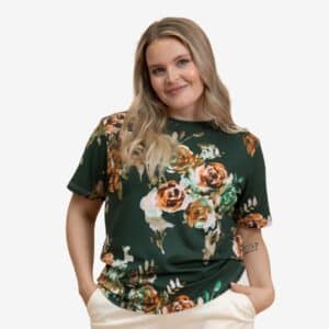 Kaiko Clothing | T-paita, Rose Yard Green