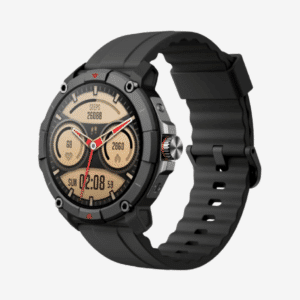 Kuura+ | GPS black smartwatch