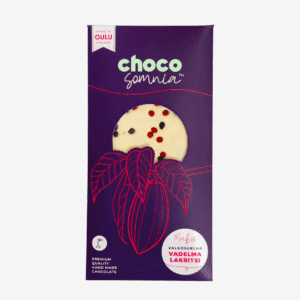 Chocosomnia | White Chocolate Raspberry–Licorice Bar