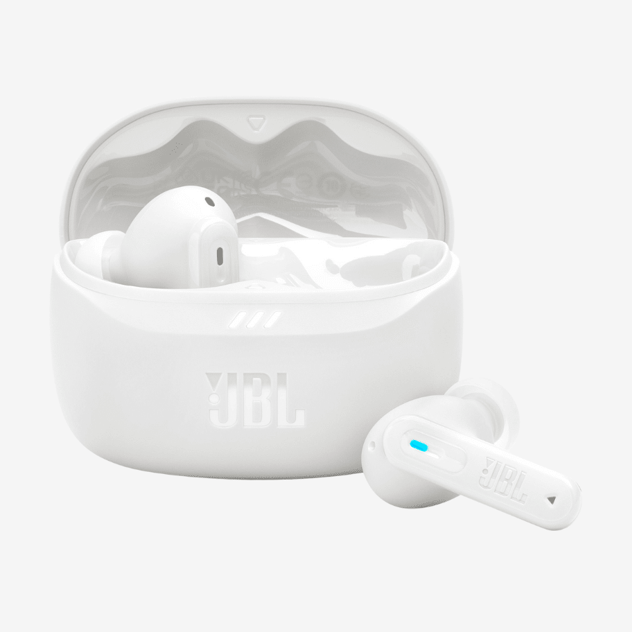 JBL | Tune Beam 2 True Wireless Earbuds with Active Noise Cancelling, White
